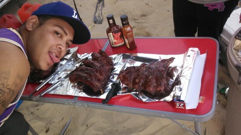 46 ribs done plus the Mexican.jpg