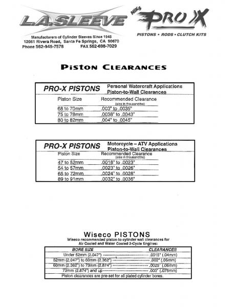 PilotOdyssey.com • View topic - piston to bore clearance